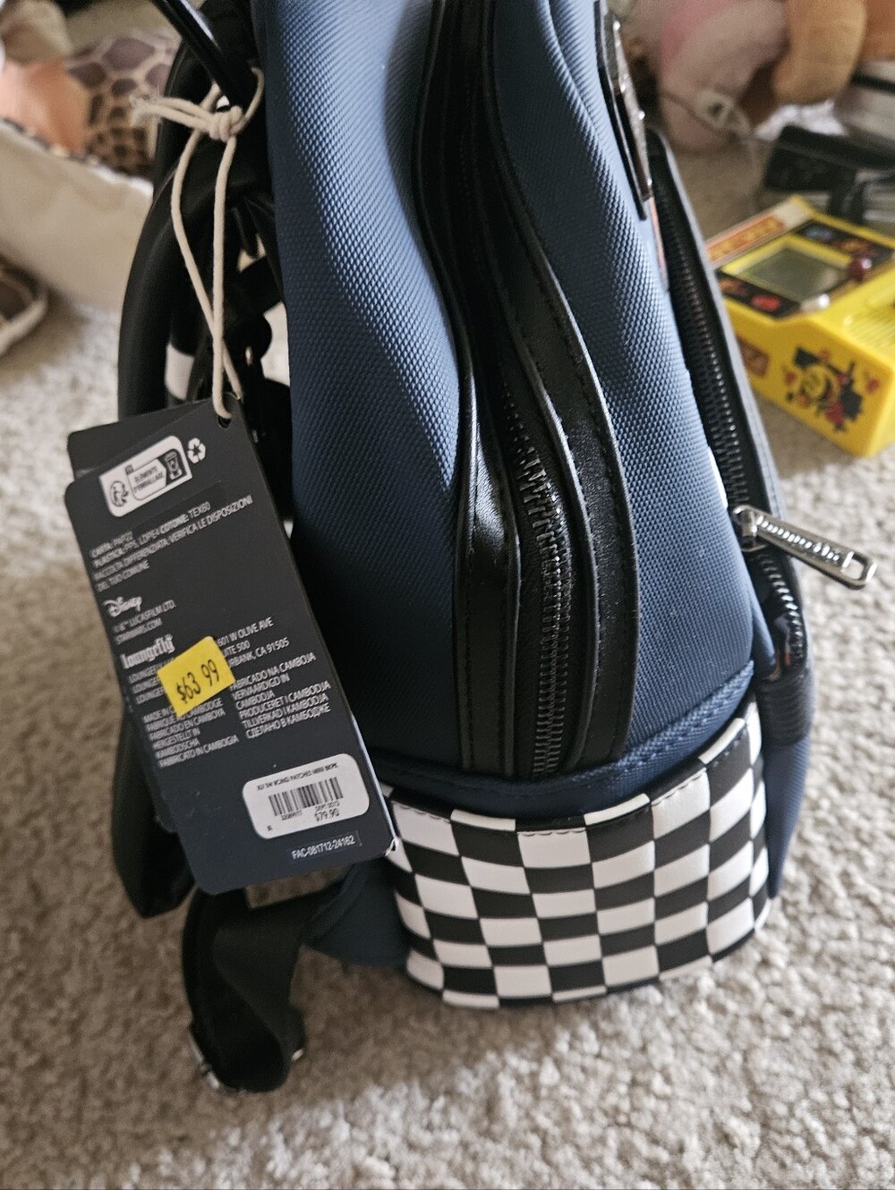 Loungefly Star Wars POD Racing Mini Backpack NWT With Patches Hard Tag New Bag.  - Picture 2 of 11